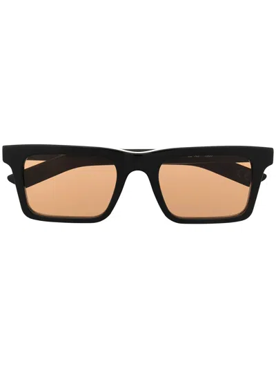 Retrosuperfuture Rectangle-frame Sunglasses In Orange