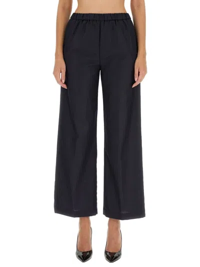 Aspesi Virgin Wool Blend Stretch Pants