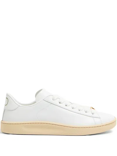 Valentino Garavani Woman Sneakers White Size 8 Leather In White