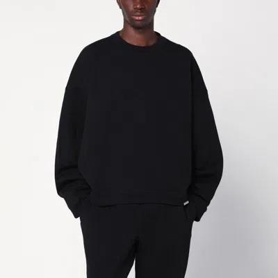 Represent Initial Crewneck Sweatshirt In Black