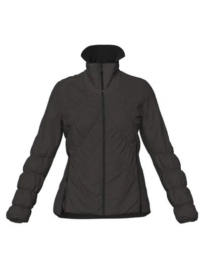 Lamunt Samuel Black Polyamide Jacket In Gray