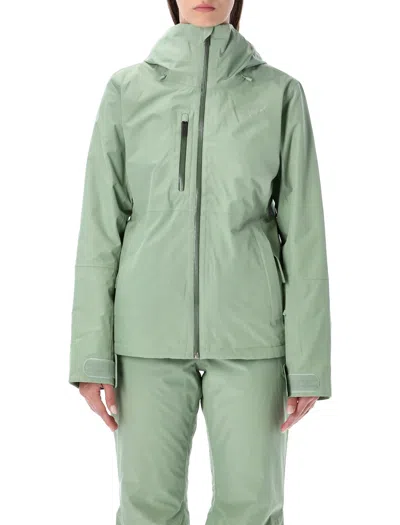 The North Face Green Polyester Solid Activewear In Green