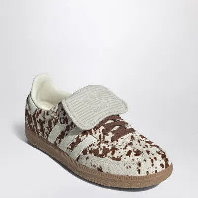 Adidas Originals Adidas Samba Lt Genuine Calf Hair Sneaker In White