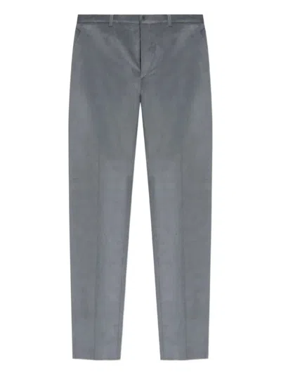 Etro Belt Loop Track Pants In Gray