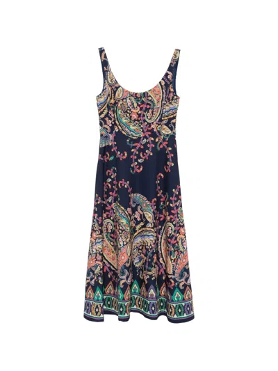 Etro Polyester Elastane Dress In Multi