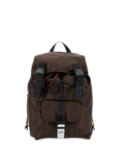 Apc A.p.c. A.p.c. Brown Trek Technical Backpack
