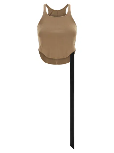 Drkshdw Basic Tank Top In Brown