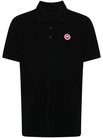 Canada Goose Lanvin Grey Embroidered Logo Cotton Sweatshirt In Black
