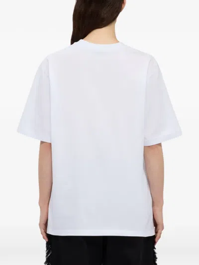 Msgm Graphich-print T-shirt In Black