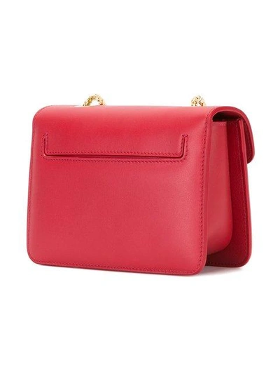 Shop Tom Ford Foldover Top Crossbody Bag In Red