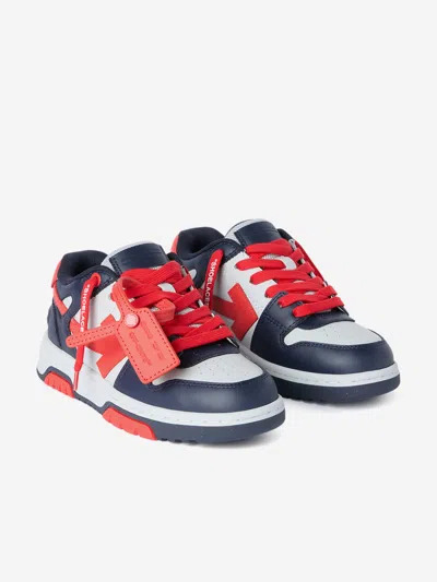 Off-white Sneaker "out Of Office" With Arrow Pattern In Blue