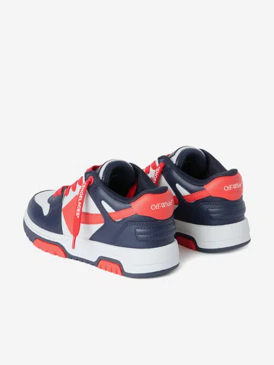 Off-white Sneaker "out Of Office" With Arrow Pattern In Blue