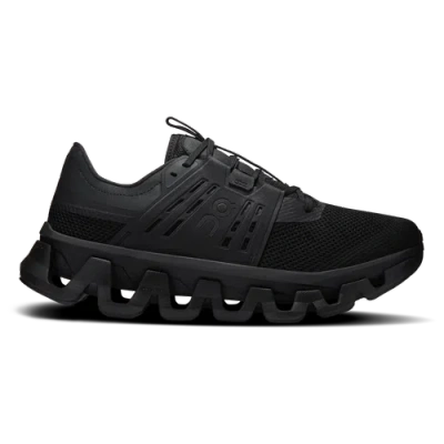 On Running Black Polyester Rubber Cloudswift Amp 1 Sneakers In Black