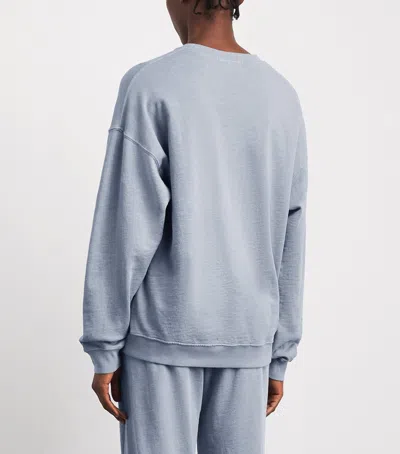 Éterne Cotton Oversized Sweatshirt In Gray
