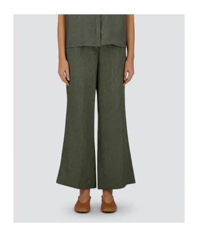 Herno Drawstring Trousers In Green