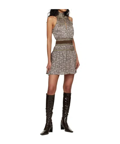 Knwls Freya Midi Dress In Multi