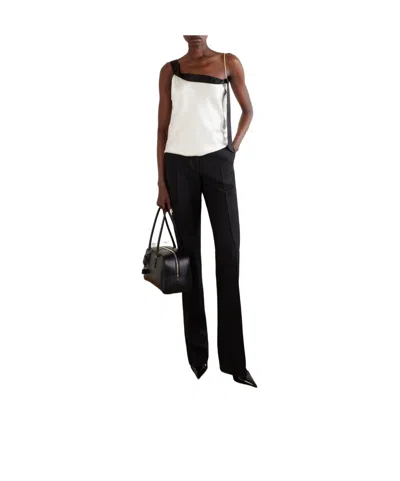 Tom Ford Leather Shoulder Bag In Black