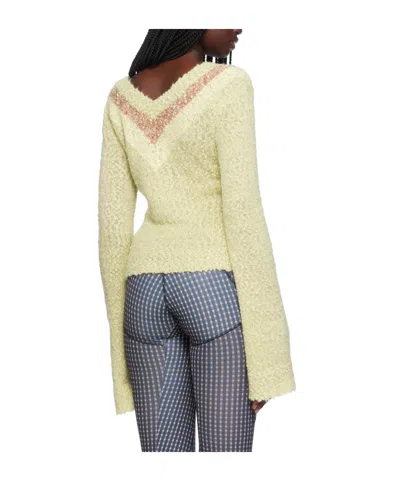 Knwls Beige Explosion Sweater In Neutral