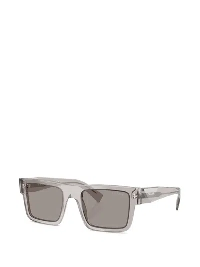 Prada Square-frame Sunglasses In Gray
