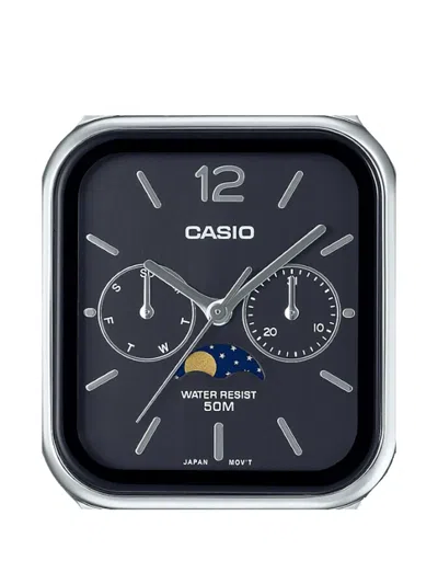 Casio 44.5mm Watch In Silver