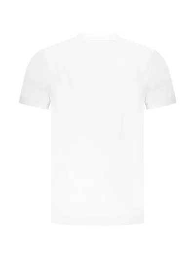 Cavalli Class Leopard-print Logo T-shirt In White