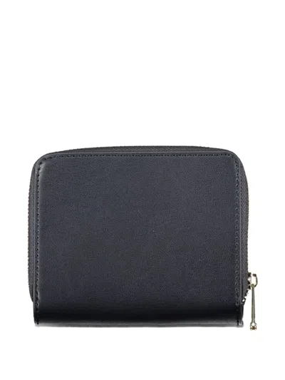 Tommy Hilfiger Monogram Compact Wallet In Blue
