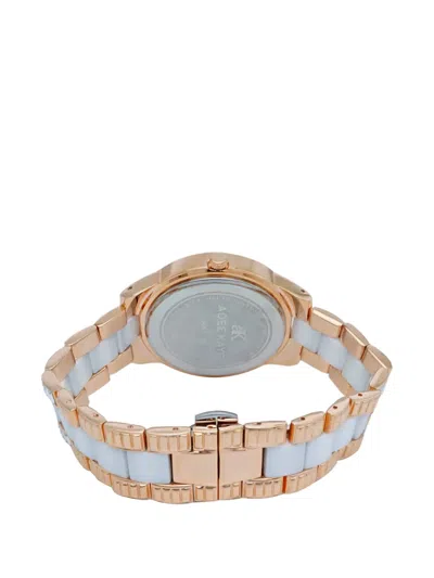 Adee Kaye Venice Crystal-embellished 41mm Watch In Gold