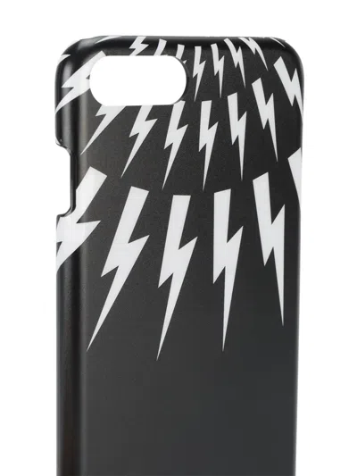 Neil Barrett Thunderbolt 아이폰 7 케이스 In Black