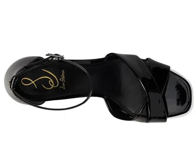 Sam Edelman Jullian Ankle Strap Platform Sandal In Black