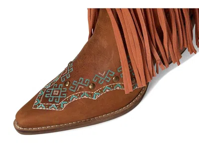 Dingo Tequila Sunrise Suede In Multi