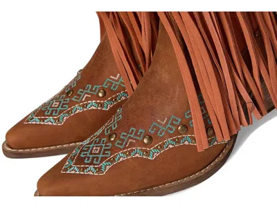 Dingo Tequila Sunrise Suede In Multi