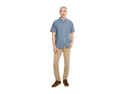 Pendleton Bayside Shirt Short Sleeve In Blue