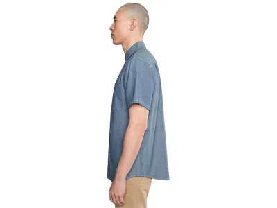 Pendleton Bayside Shirt Short Sleeve In Blue