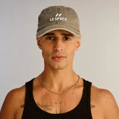 Le Specs Logo Cap In Gray