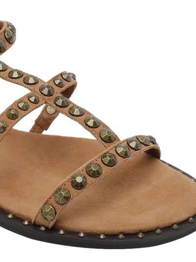Ash Precious Stud-embellished Sandals In Neutral