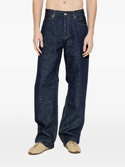 Jacquemus Mirada Jeans In Black