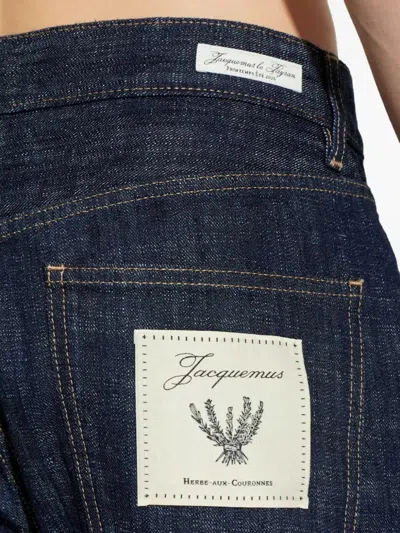 Jacquemus Mirada Jeans In Black