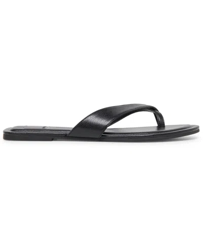 Dolce Vita Lenex Toe Loop Sandal In Black