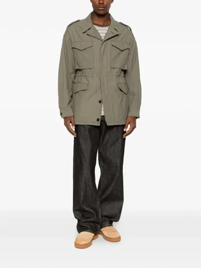 Visvim Achse Jacket In Gray