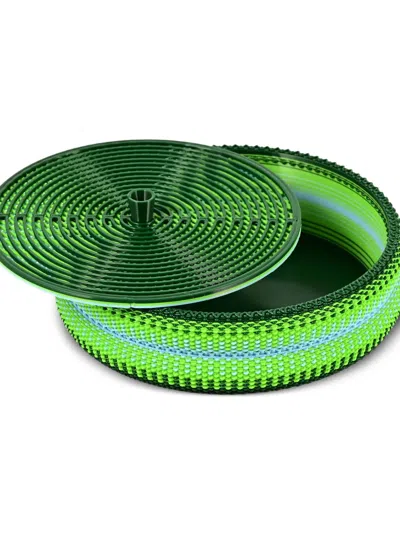 Wontek Large Weave Box In Green