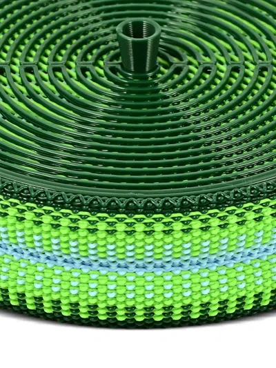 Wontek Large Weave Box In Green