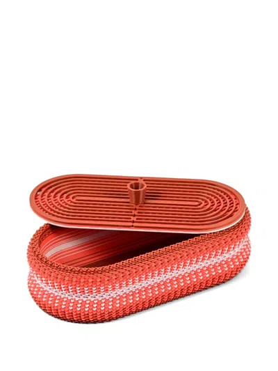 Wontek Gradient Trinket Box In Orange