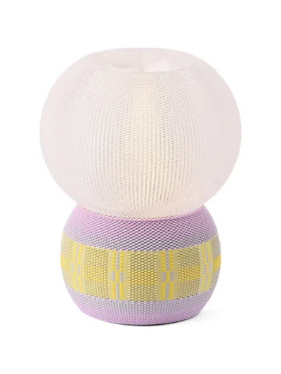 Wontek Ancient Aliens Geometric Table Lamp In White