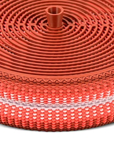 Wontek Geometric Trinket Box In Red