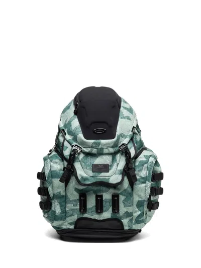 Oakley Kitchen Sink Patterned Backpack In Green