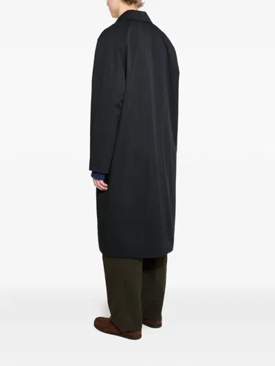 Sunflower Raglan Coat In Black