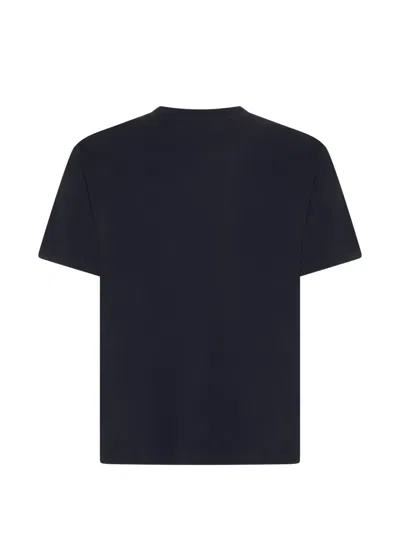 K-way Crew-neck T-shirt In Blue