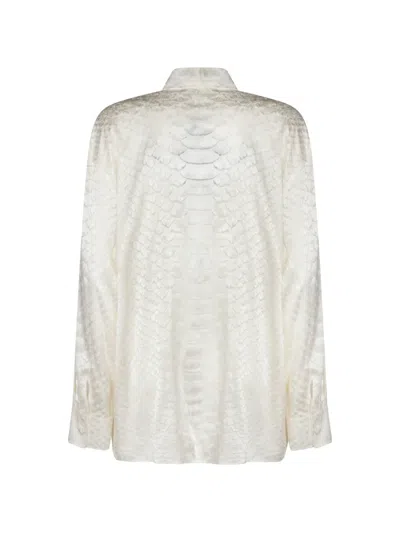 Roberto Cavalli Shirts Light And Natural In Neutral