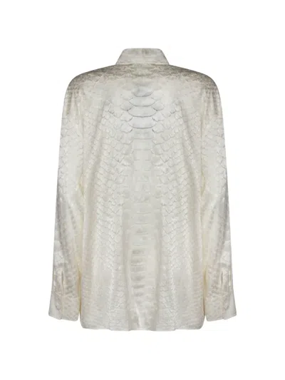 Roberto Cavalli Shirts Light And Natural In Neutral