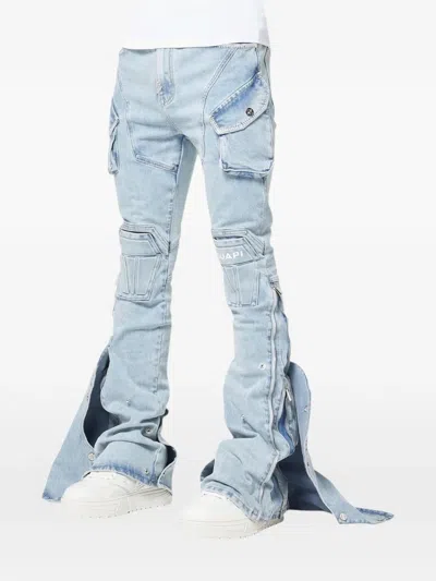 Guapi Coffin Arc Jeans In Blue